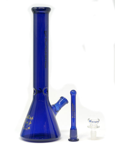 13.5" Beaker Glass Water Pipe