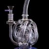 Super Vortex Glass Bong Recycler Water Pipe