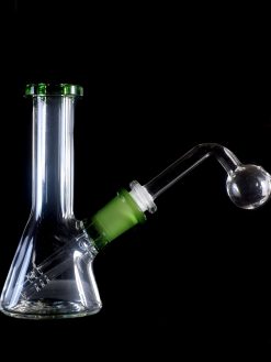 4.5" Miniature Glass Oil Burner Water Pipe Bong,
