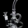 8″ Tornado Recycler Dab Rig Glass Water Pipe