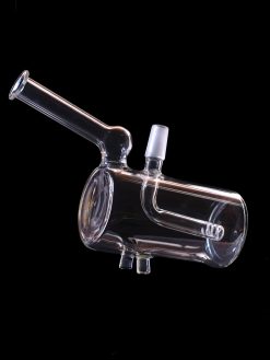 Cylindrical Glass Water Pipe