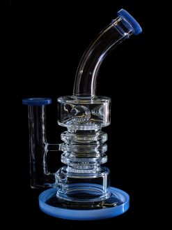 Glass Water Pipe with Honeycomb Filter